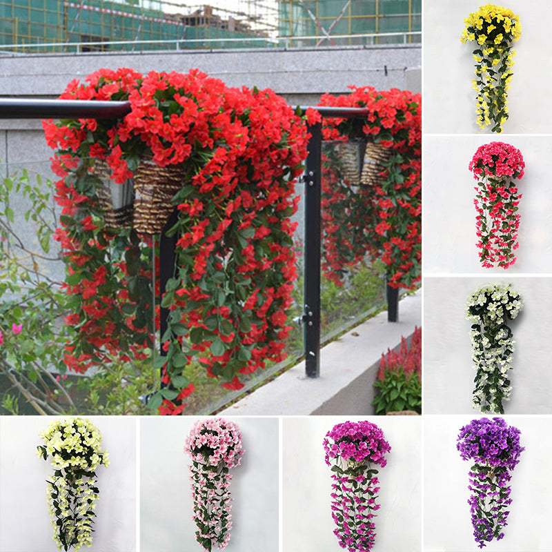 Violetter Blumenampel der Simulation | Brehn