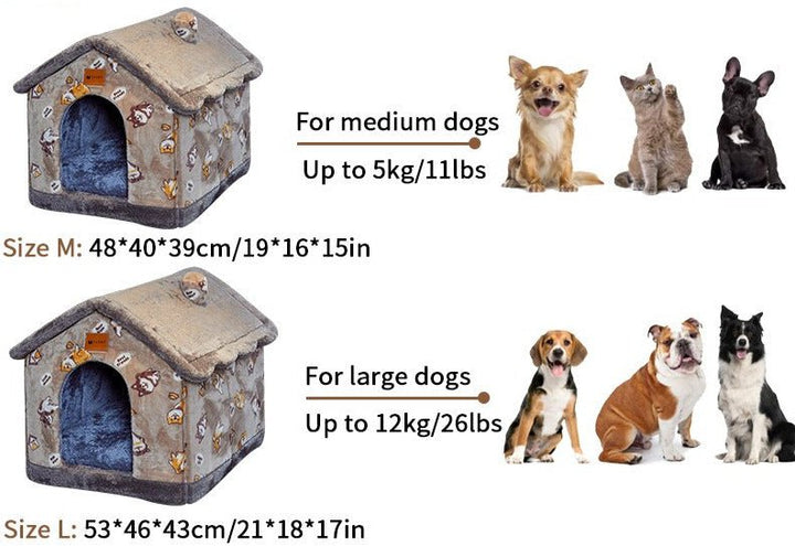 Brehn | Faltbares Hundehaus