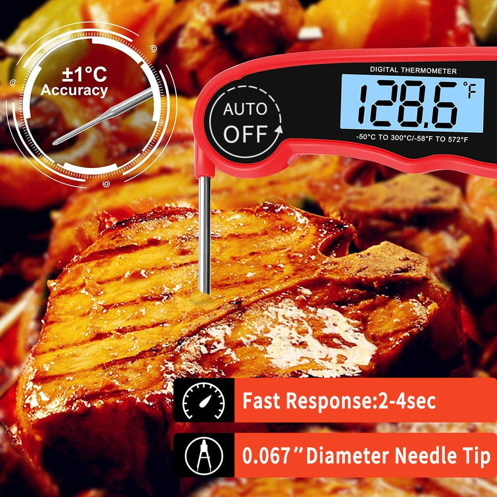 Lebensmittelthermometer Digitales Küchenthermometer Fleisch Kochen Elektronisch | Brehn