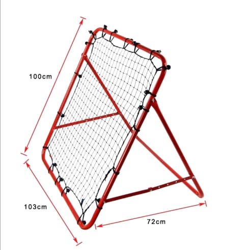 Fußball-Rebounder für Fußballtraining (100 x 100 cm) | Brehn