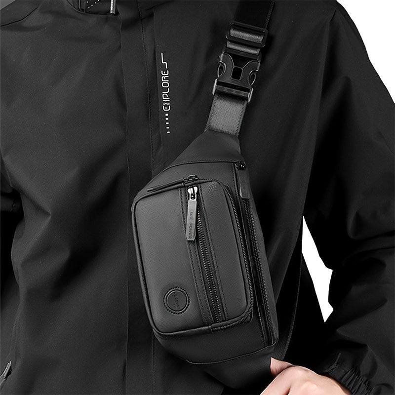 Herren Hüfttasche MotionGear – Multifunktionale Umhängetasche mit verstellbarem Riemen | Brehn