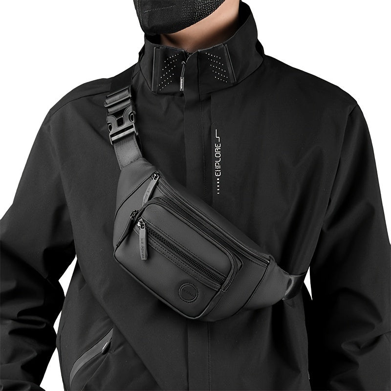 Herren Hüfttasche MotionGear – Multifunktionale Umhängetasche mit verstellbarem Riemen | Brehn