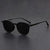 Brehn | Herren-Sonnenbrille „RetroView“ – Runde Brille in Schildpattoptik mit leichtem Rahmen