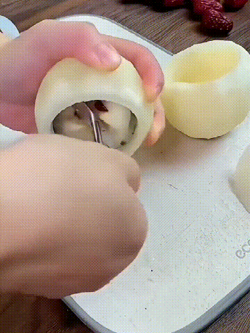 Küchenwerkzeug zum Entfernen von Apfel-Birnen-Kernen