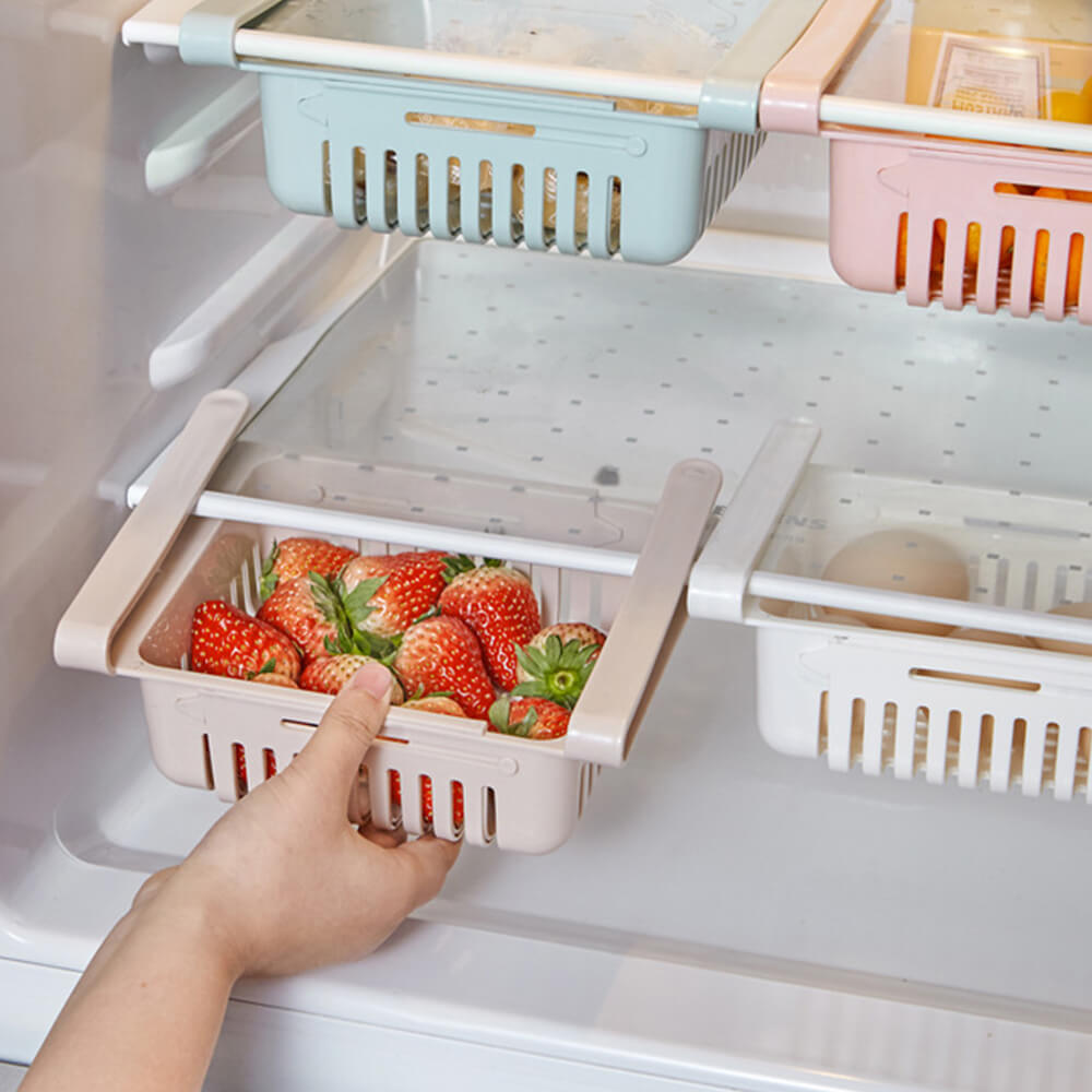 FridgeMaster Pro — Endlich Ordnung und mehr Platz für Deine Lieblingslebensmittel im Kühlschrank! (2 Stück) | Brehn