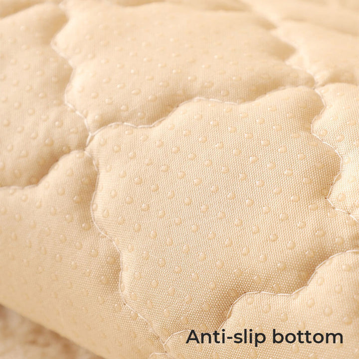Biscuit Plush Soft Rutschfeste Couchabdeckung mit Antirutschdesign | Brehn
