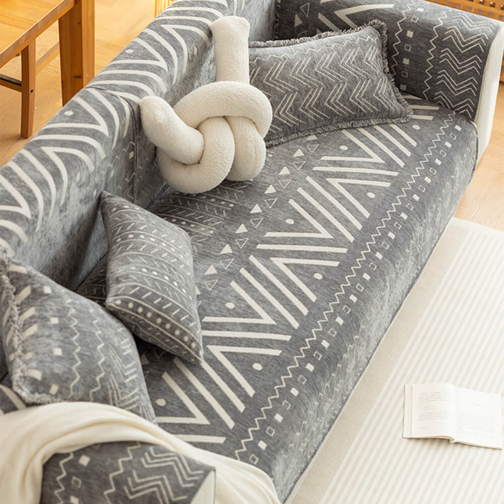 Chenille-Stoff Atmungsaktiver Abriebfester Sofabezug Deco | Brehn