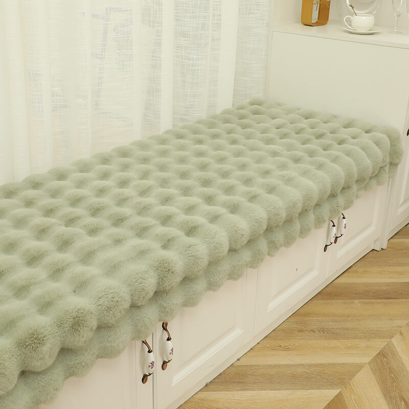 Kuschelplüsch Einfarbige Rutschfeste Couchdecke für Komfort | Brehn
