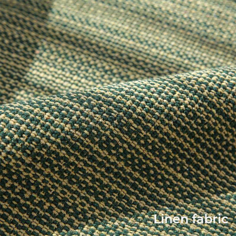 Natur Leinen Handgewebter Kratzfest Sofabezug 70x70 cm | Brehn