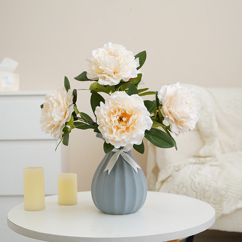 Künstliche 5 große Kopf Pfingstrosen Blumen | Brehn