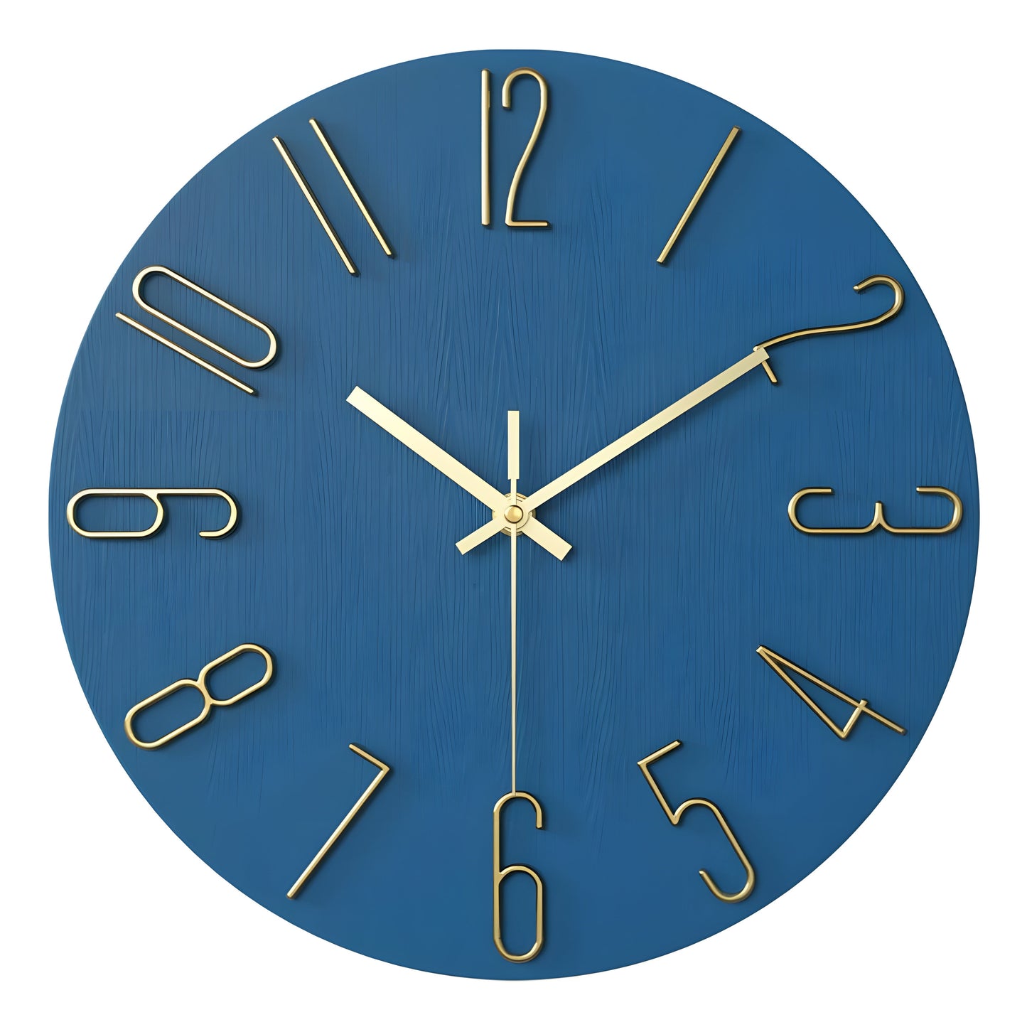 Einfaches Quarz-Design-Wanduhr - Still moderner Stil | Brehn