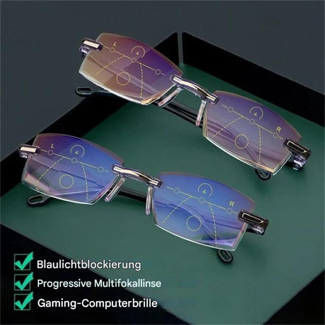 Brehn | Brille mit Blaulichtfilter und multifokalen Gläsern – VisionGuard