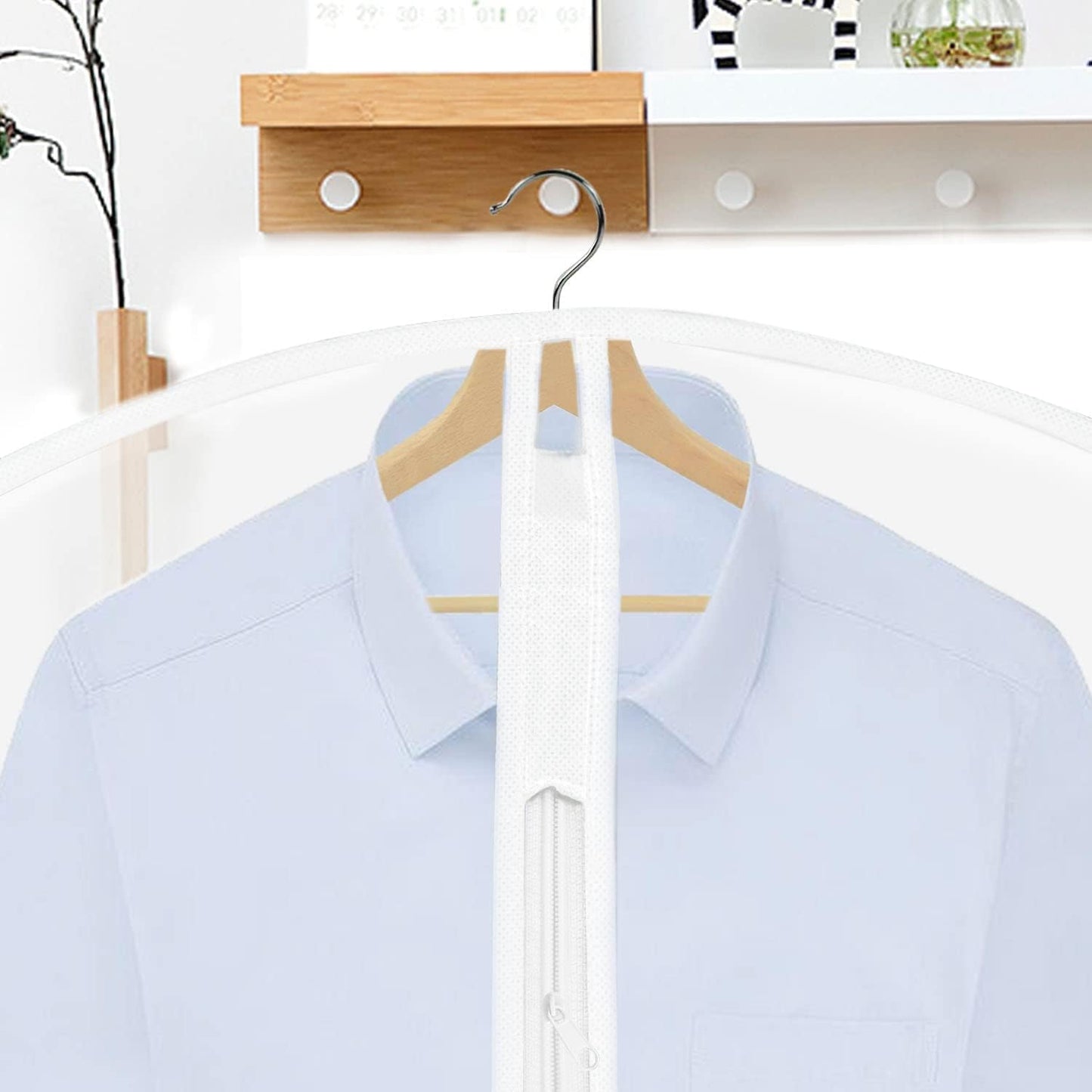 Extra-lange Kleid & Robe Kleiderbeutel – 180 cm Schutzhüllen mit Griffen | Brehn