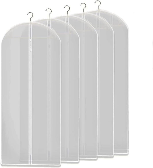 Klare Bekleidungsaufbewahrungstaschen – Packung mit 5 (Kaufe 1, Bekomme 1 GRATIS) | Brehn