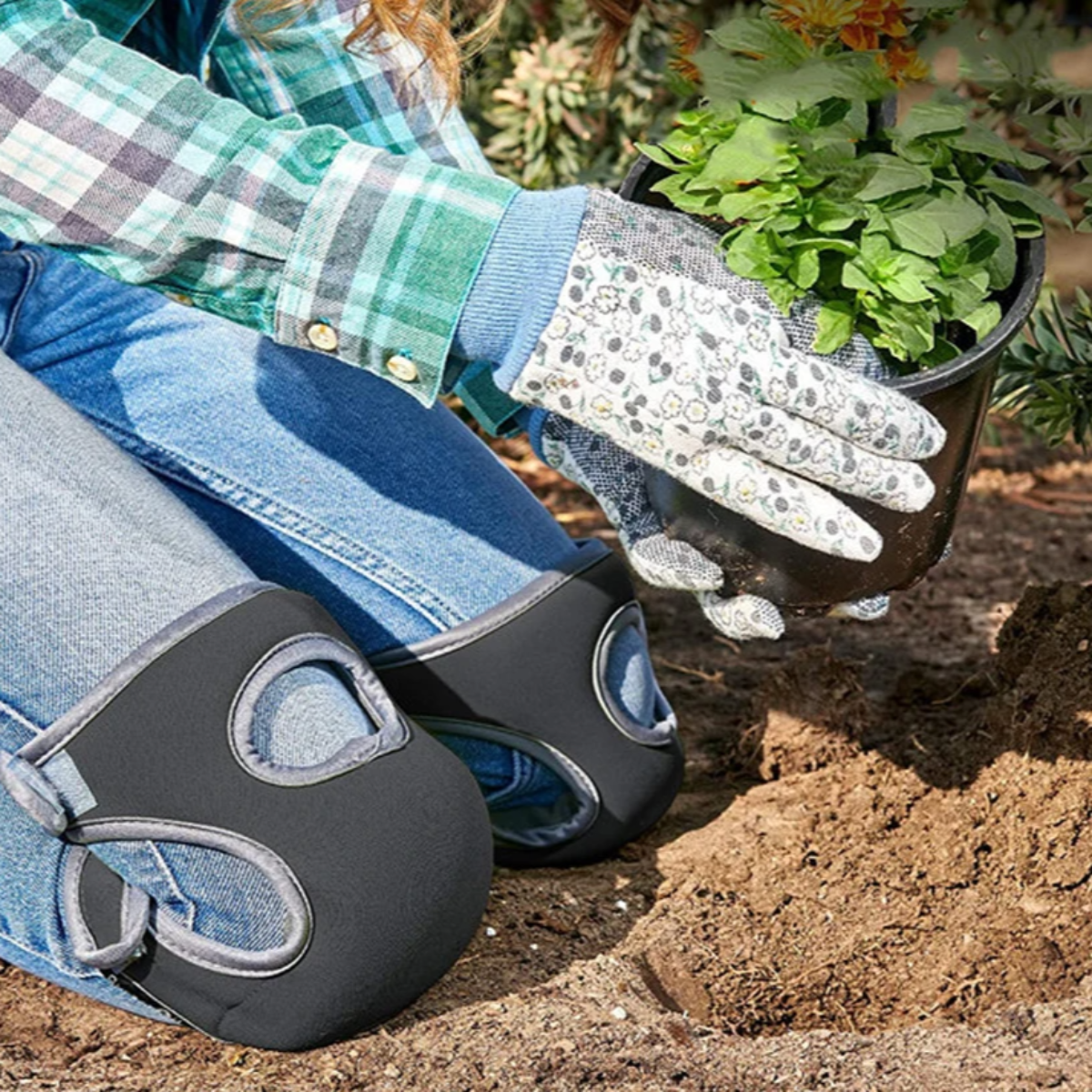Brehn | Knieschützer für die Gartenarbeit – GardenGuard