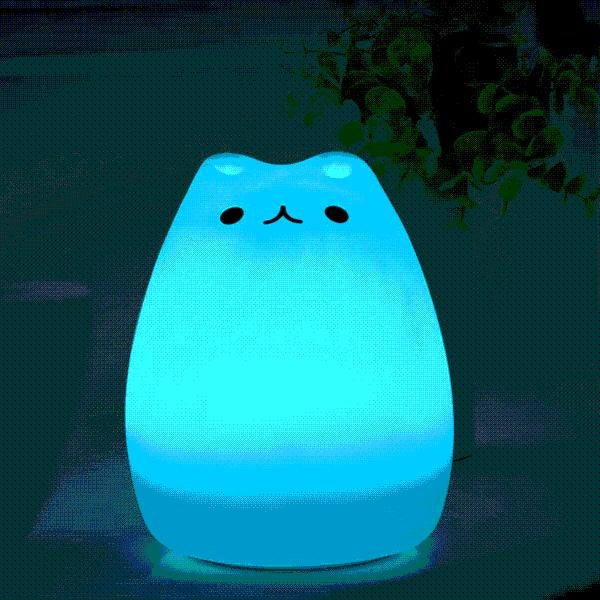 Farbe Ändern Katze Nachtlicht | Brehn