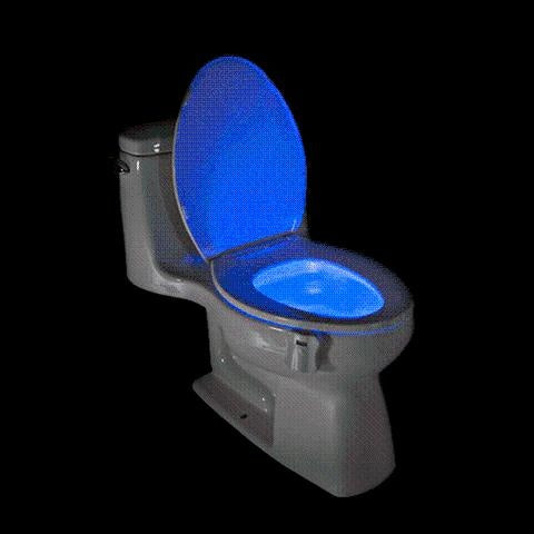 Bewegungsgesteuertes Disco-Toilettenlicht | Brehn