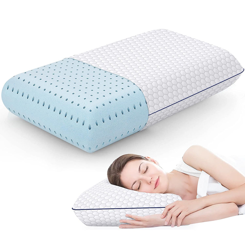 GeliPillex Kühlgel Memory-Foam-Kissen | Brehn