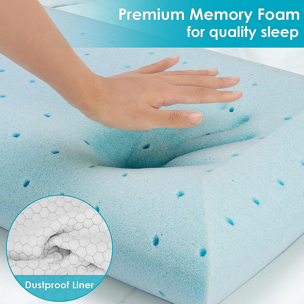GeliPillex Kühlgel Memory-Foam-Kissen | Brehn