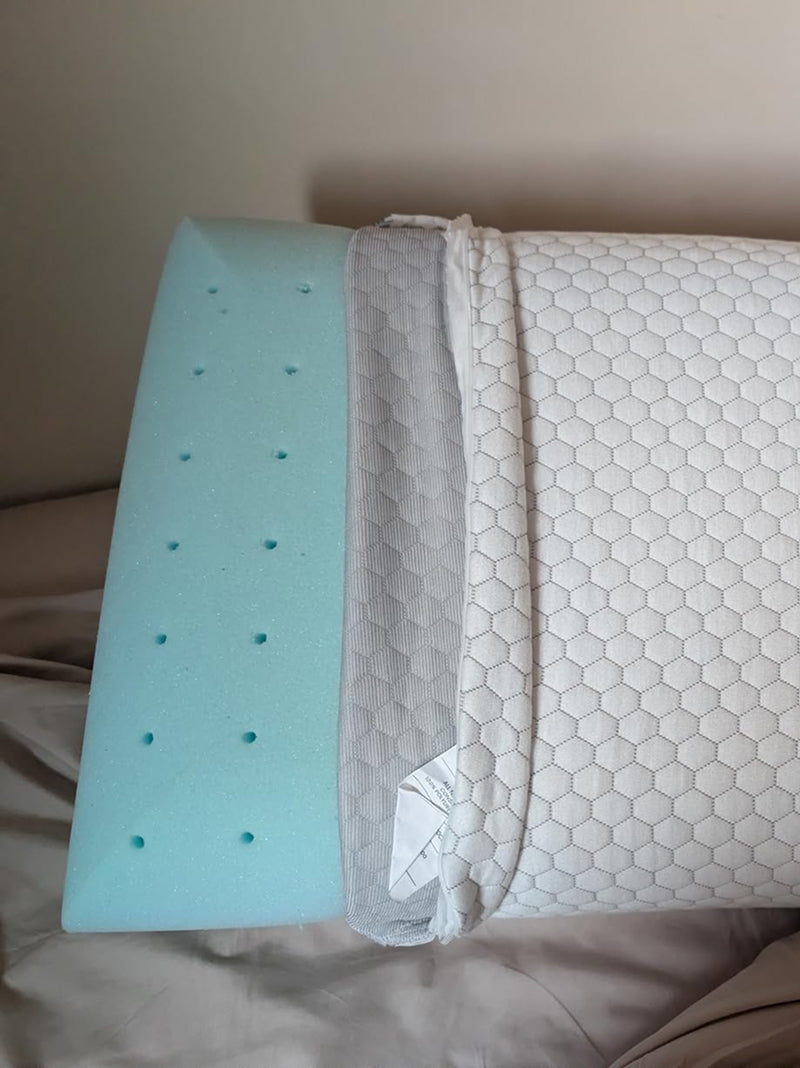 GeliPillex Kühlgel Memory-Foam-Kissen | Brehn