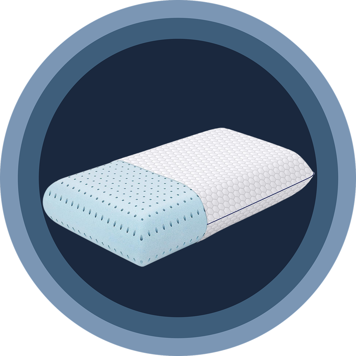 GeliPillex Kühlgel Memory-Foam-Kissen | Brehn