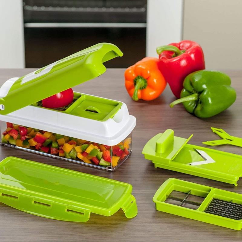 Brehn | 12-in-1 Multifunktionale Gemüseschneider – SlicePro
