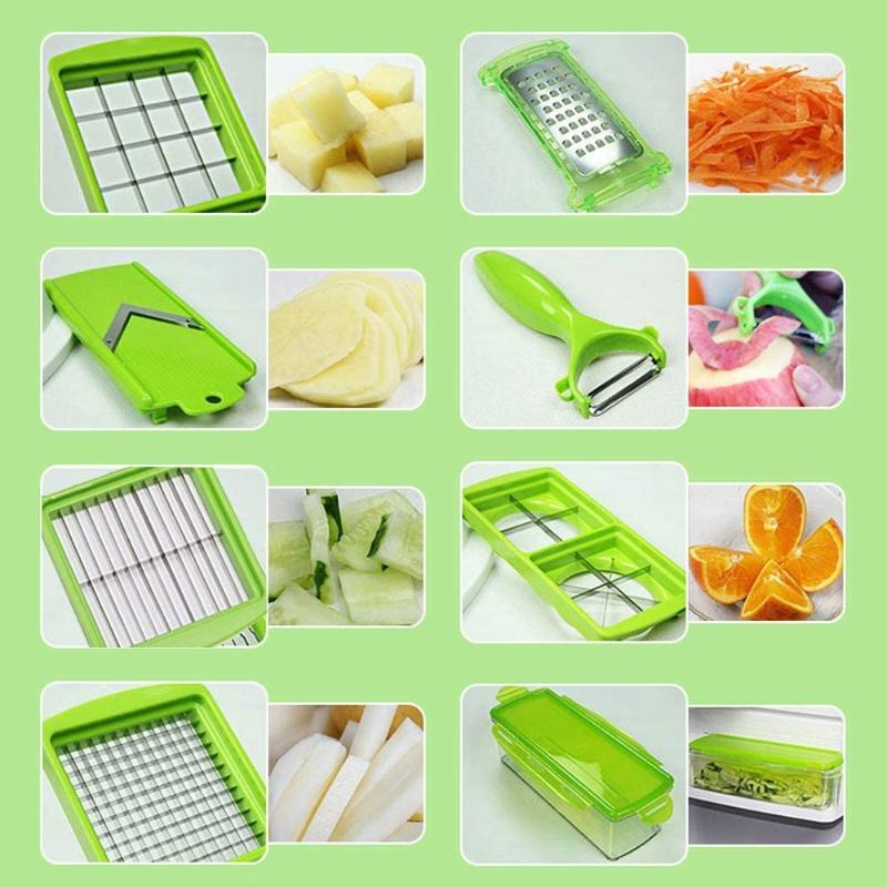 Brehn | 12-in-1 Multifunktionale Gemüseschneider – SlicePro