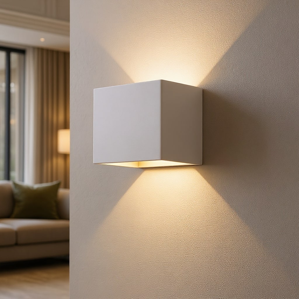 Cubic kabellose Bewegungsmelder-Wandlampe | Brehn