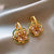 Brehn | Geometrische Rangoli Jhumka Ohrringe
