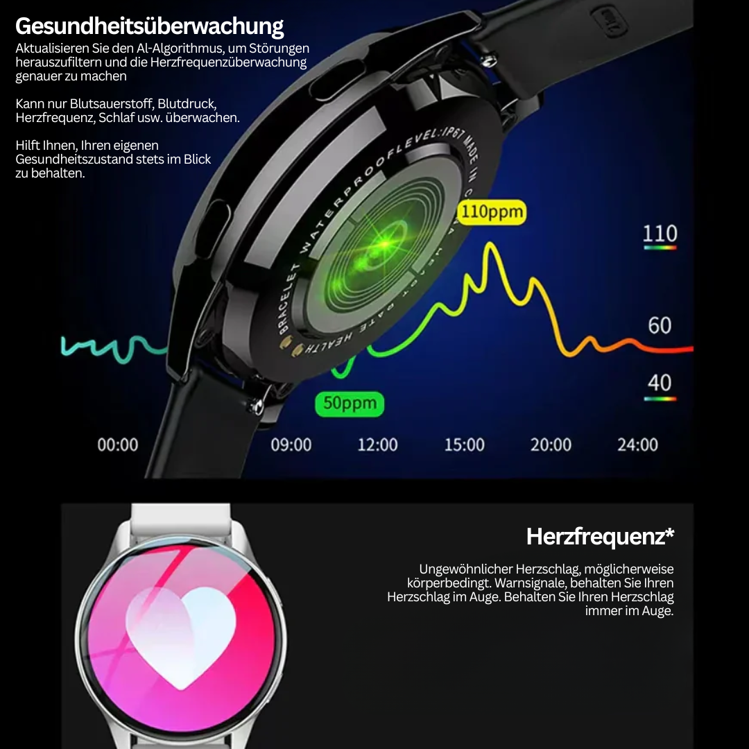Brehn | Damen Smartwatch – Lumea Active