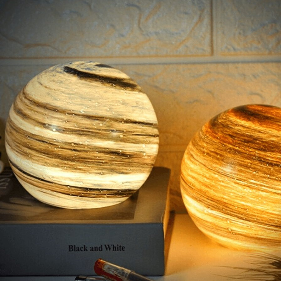 Glas Mondlampe Brehn