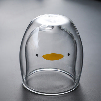 Glasbecher Doppelt Wandglasbecher Bären Tier Doppelschicht-Glasbecher | Brehn