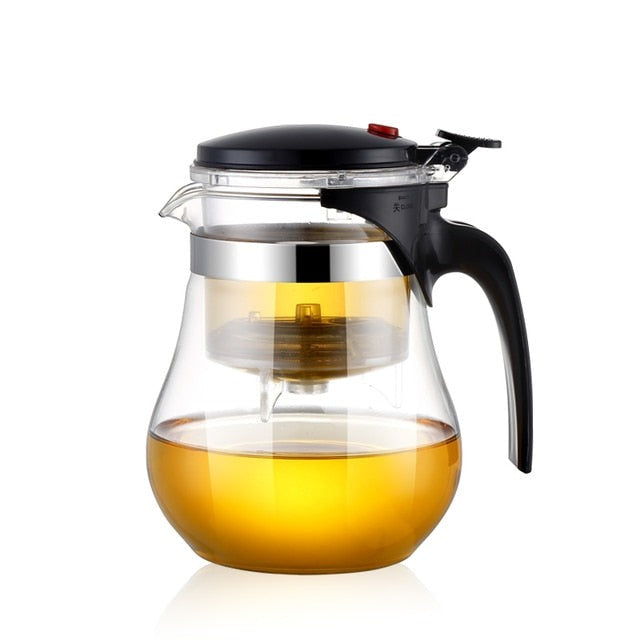 Glas Teekanne Holzgriff Teezeremonie Transparent Set Tasse | Brehn
