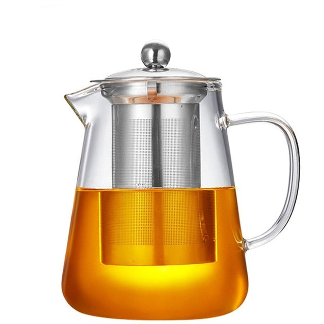 Glas Teekanne Holzgriff Teezeremonie Transparent Set Tasse | Brehn