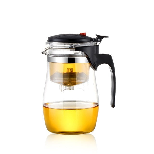 Glas Teekanne Holzgriff Teezeremonie Transparent Set Tasse | Brehn