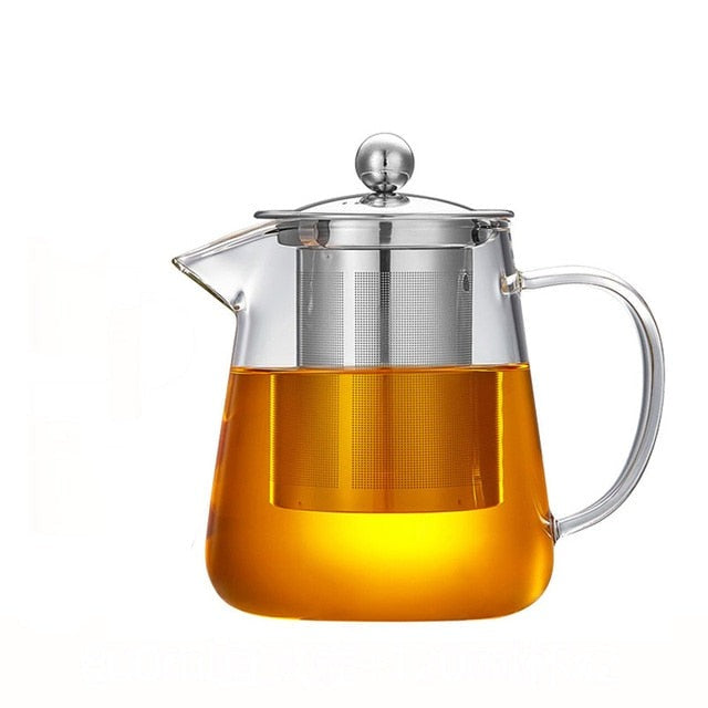 Glas Teekanne Holzgriff Teezeremonie Transparent Set Tasse | Brehn