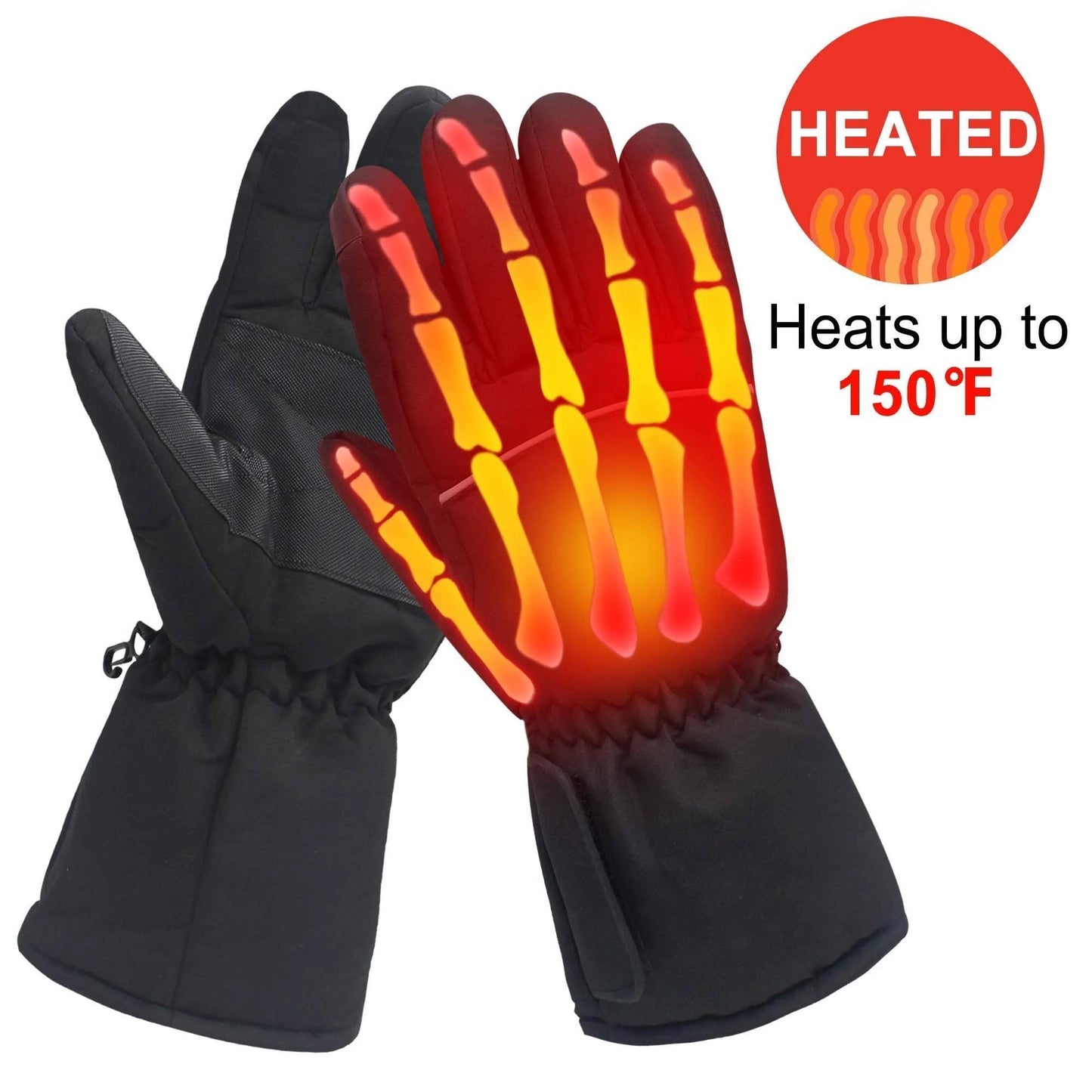 Brehn | Heizbare Handschuhe Batteriebetrieben Winter Outdoor Handwärmer