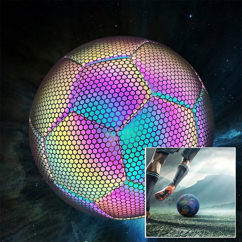 Reflektierender Fußball - Größe 4 und 5 - | Brehn