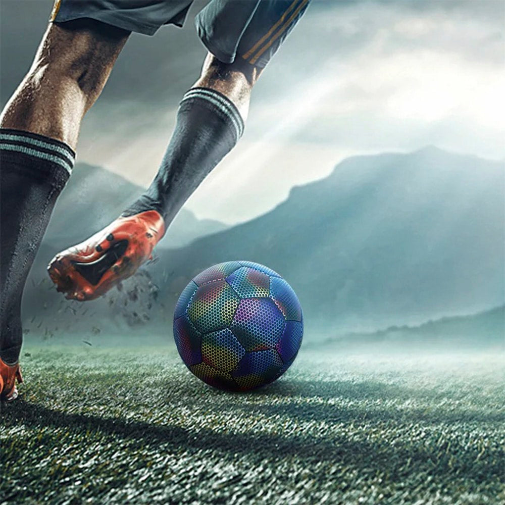 Reflektierender Fußball - Größe 4 und 5 - | Brehn
