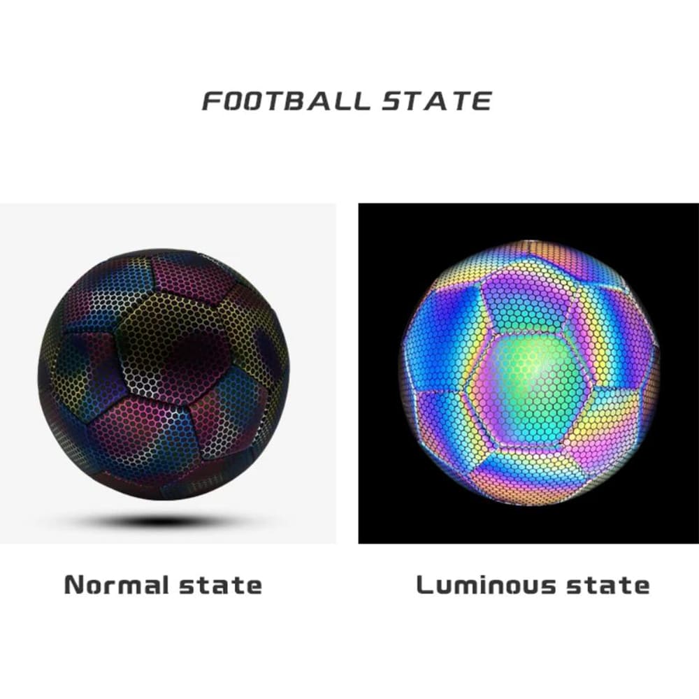 Reflektierender Fußball - Größe 4 und 5 - | Brehn