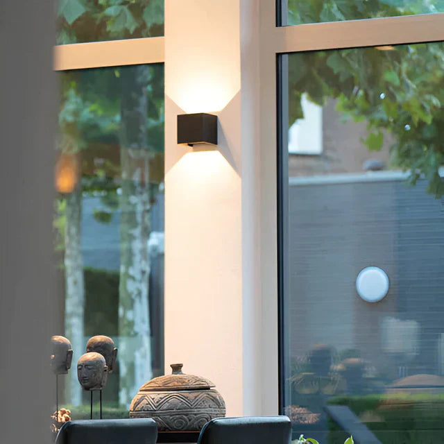 Cubic kabellose Bewegungsmelder-Wandlampe | Brehn
