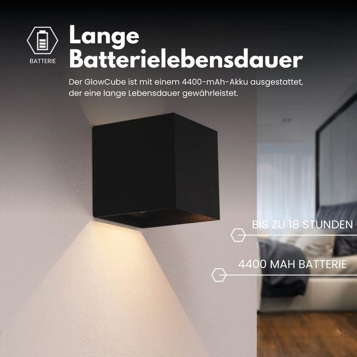 Cubic kabellose Bewegungsmelder-Wandlampe | Brehn