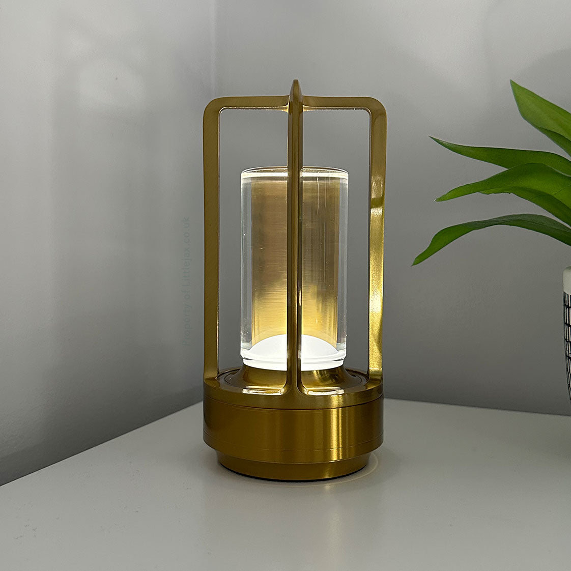 Drahtlose Vintage Laterne Tischlampe | Brehn