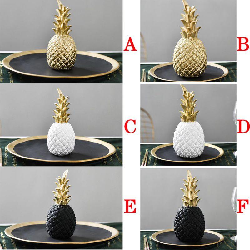 Goldene Ananas Küchen Dekoration Mit Einem Modernen Nordic Stil | Brehn
