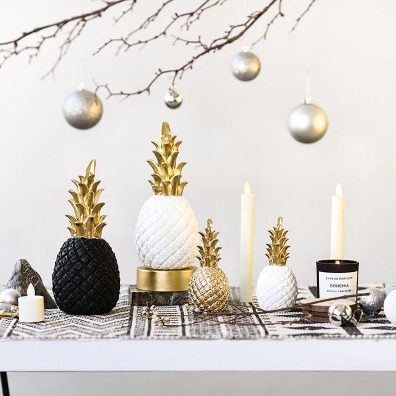 Goldene Ananas Küchen Dekoration Mit Einem Modernen Nordic Stil | Brehn