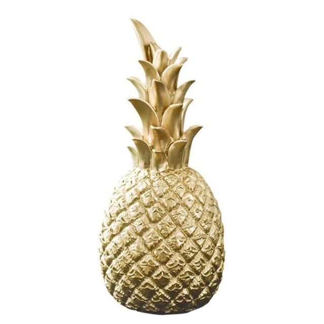 Goldene Ananas Küchen Dekoration Mit Einem Modernen Nordic Stil | Brehn