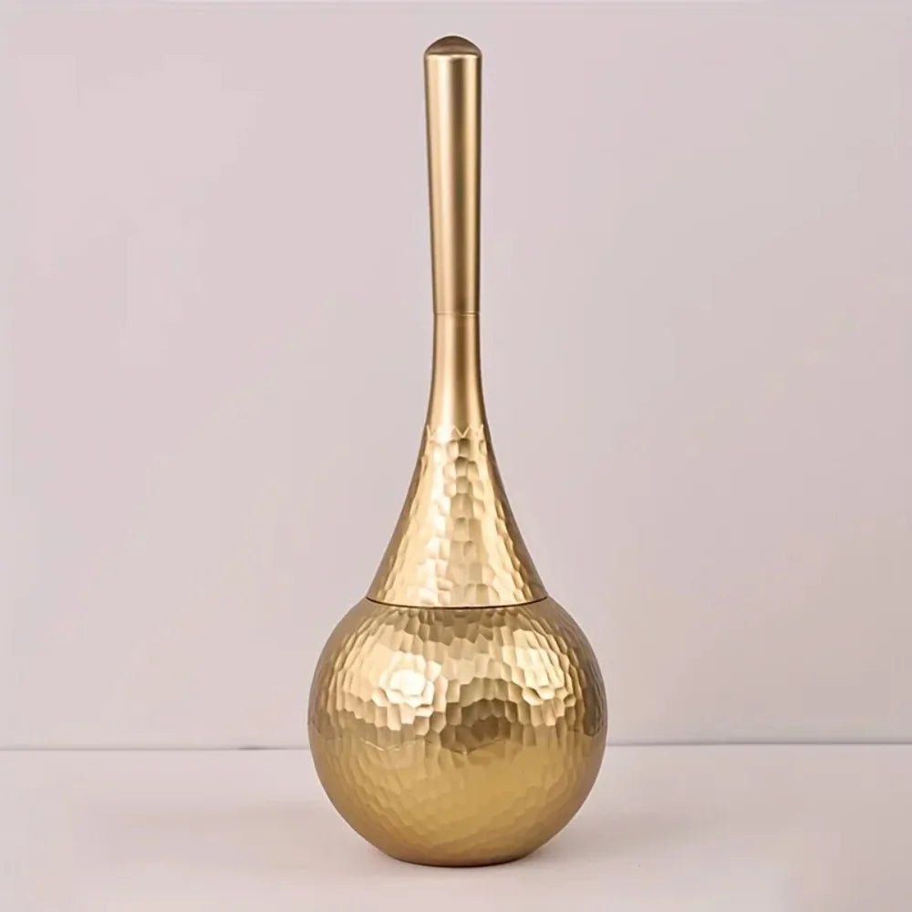 GOLDENLUXE – Elegante, formschöne Toilettenbürste mit edlem Metalldesign für moderne Badezimmer