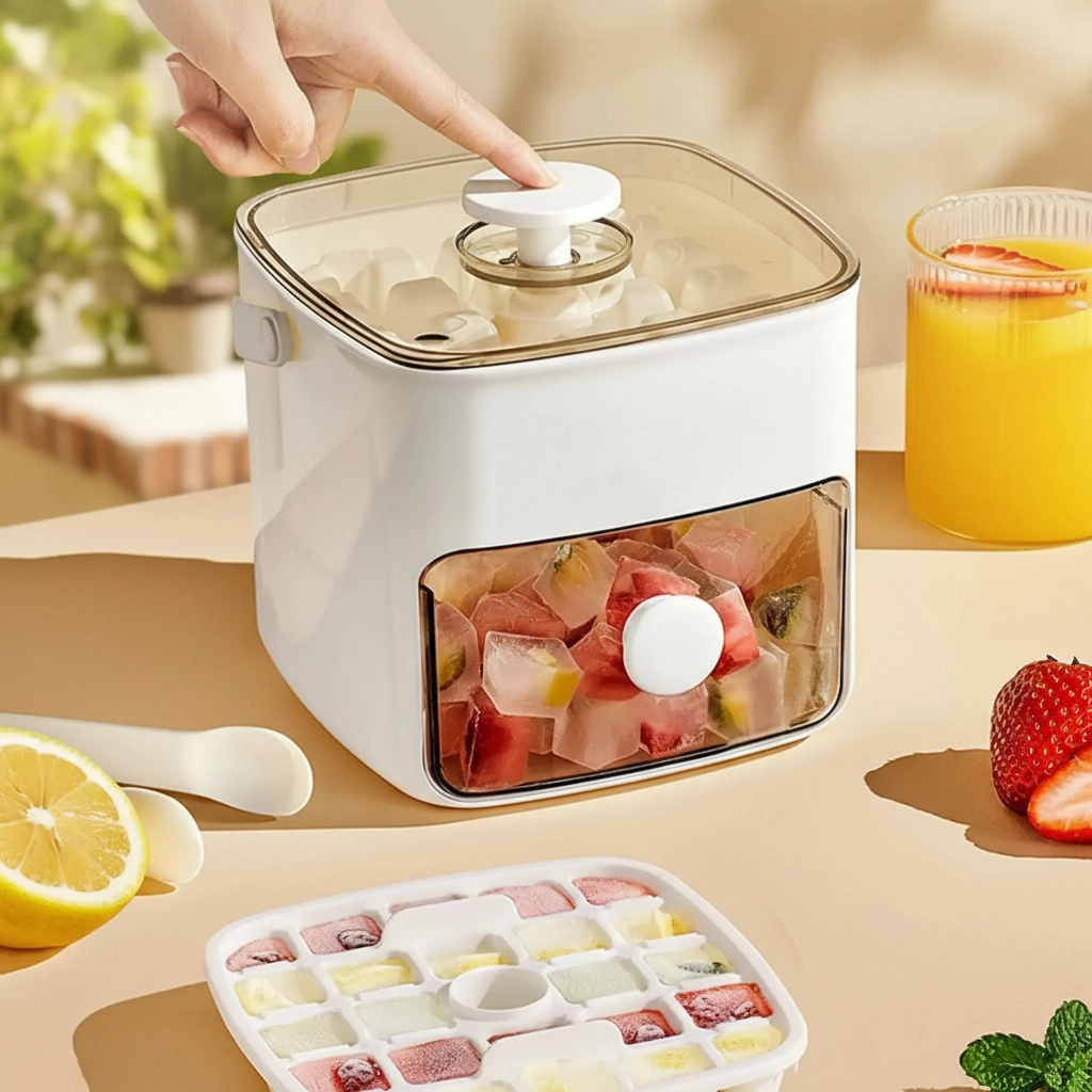 Brehn | Einfacher Pop Out Eiswürfelform Box