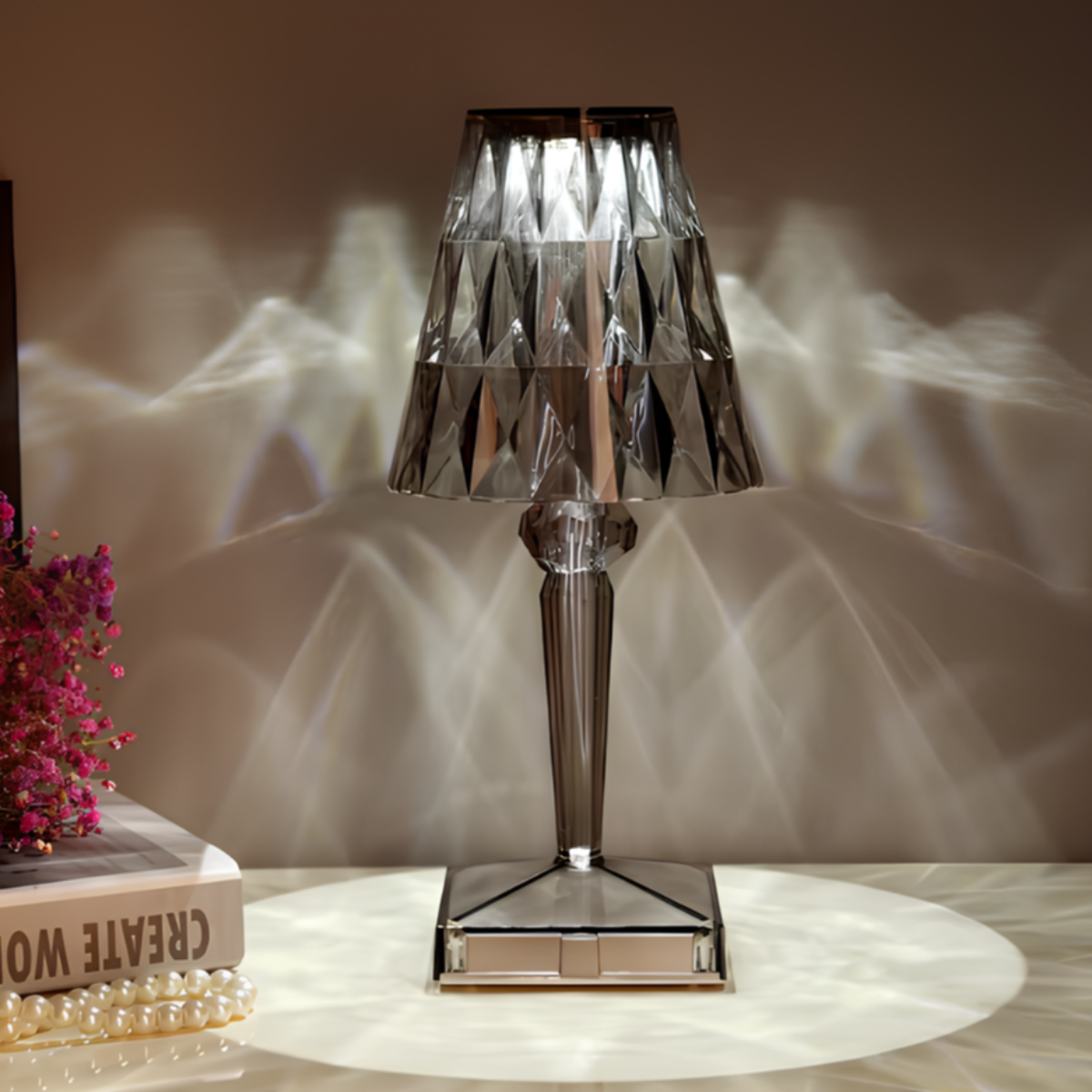 Glänzende Kristalllampe | Brehn