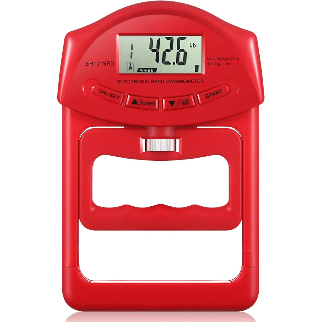 HANDPOWER PRO – Digitales Handdynamometer zur präzisen Messung der Griffkraft bis 90 kg